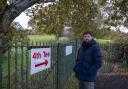 Herald journalist Kevin McKenna's son Brendan pictured at Linn Park golf course in the south side of Glasgow which has never opened again after closing due to the pandemic