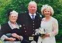 Margaret Waterton with her husband, David, and her mum, Margaret
