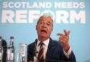 Nigel Farage is to return to Scotland early next month for a rally in the Falkirk area