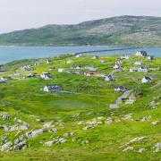 Erisksay island. located at the southern tip of South Uist in the Outer Hebrides