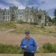Jack Nicklaus at the Ury Estate near Stonehaven