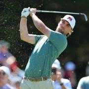 Cameron Adam in action for GB&I at this year's Walker Cup