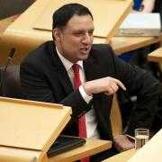 Scottish Labour leader Anas Sarwar during First Minister's Questions at the Scottish Parliament