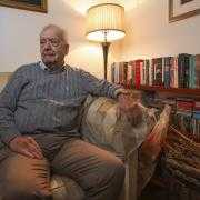 Sir Tom Devine keeps all his works in a modest bookcase