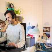 Do some take advantage of home working privileges?