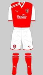 rotherham united 2011-12 home kit