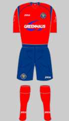 shrewsbury town fc away kit 2010-12
