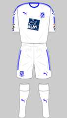 tranmere rovers 2017-18 1st kit\