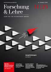 Cover der Zeitschrift Forschung und Lehre, AUsgabe 8/25