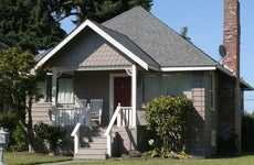 A small 1950s style home