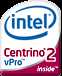 Intel Centrino2 with vPro Technology badge