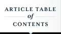 table of contents