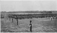 Inspection by Field Marshal Earl Roberts