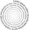 Text on a spiral thumbnail
