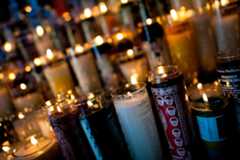 In many ways, a ritual dedicated to Santa Muerte is very similar to a Catholic rite, including procession and prayers for power healing, protection and favors.