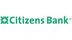 The Citizens Bank logo features a green stylized asterisk symbol followed by the words Citizens Bank in green text.