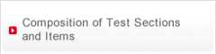 Composition of Test Sections and Items