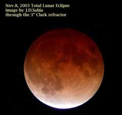Photo of a red colored moon links to Minor Planet Project