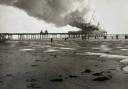 Fire on Blackpool's North Pier, 1938