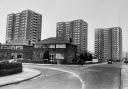 Mill Hill flats, Blackburn 1984