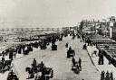 Blackpool central promenade, 1890