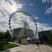 The new 50m big wheel in Blackburn town centre is now open
