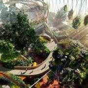 Illustrations of how the Eden Project Morecambe could look