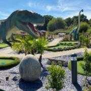 The Jurassic Village adventure golf course is set to open later this year at Prairie Sports Village