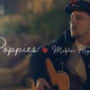 Singer songwriter Maelor Hughes at Accrington Pals Memorial Garden.