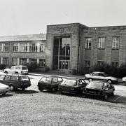 Car park at Burnley Sixth Form Centre, 1992 (Picture: Newsquest)