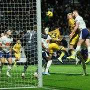 Blackburn Rovers' Lewis Miller scores the opening goal.