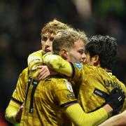 Blackburn Rovers celebrate beating Preston.