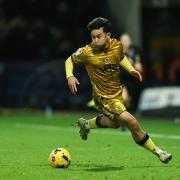 Blackburn Rovers' Ryoya Morishita.