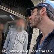 Max Frost, RocaNews co-founder and his team was in town to speak to people about ‘segregation’.