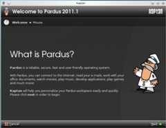 Kaptan on Pardus 2011.1 Dama Dama