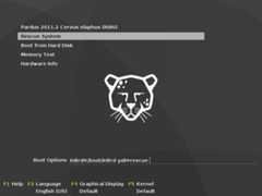 Pardus 2011.2 Boot Menu