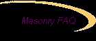 Masonry FAQ