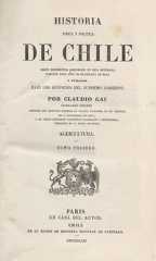 Historia Física y Política de Chile. Tomo Primero: Agricultura