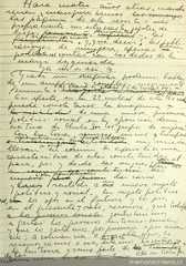 Manuscrito de Julieta Kirkwood