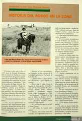 Historia del Rodeo en la zona