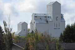 Former UGG grain elevator at Shoal Lake