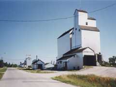 Manitoba Pool grain elevator B at Teulon