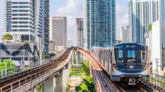 photo of Miami-dade Metrorail
