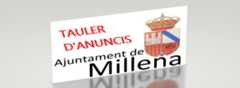 Tauler d'anuncis AJUNTAMNET DE MILLENA