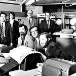 Installation team for Paris 645, 1972