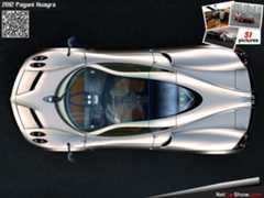Pagani Huayra (2012) - Top view