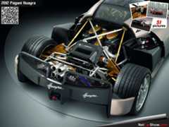 Pagani Huayra (2012) - Engine Bay