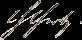  Signature of  Heinrich Hertz 