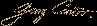  Signature of  Georg Cantor 