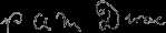  Signature of P.A.M. Dirac (Bodensee, 1962) 